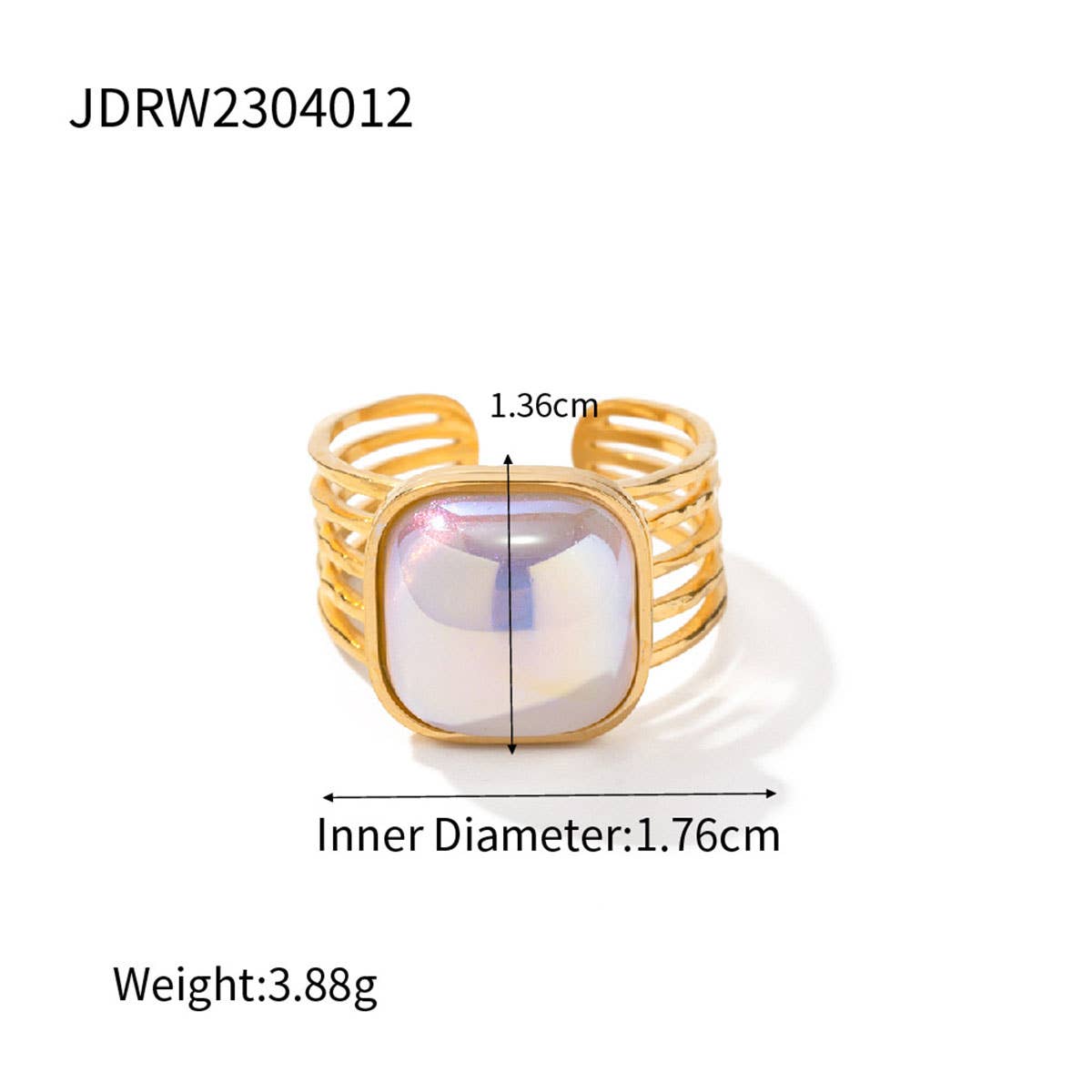 STAINLESS STEEL MAGIC PEARL RINGS，EARRINGS_CWAJE0624