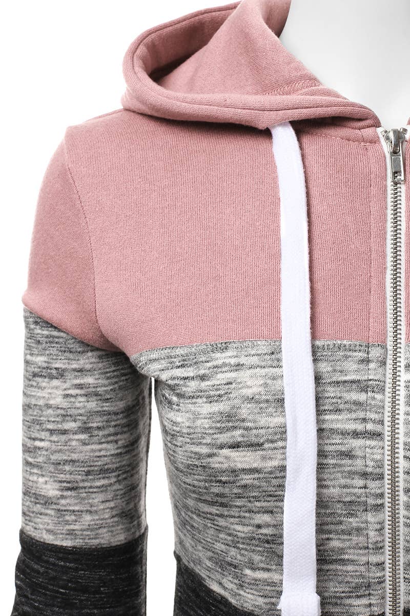 AWOHOL194_Lightweight Thin Zip-Up Hoodie Jacket