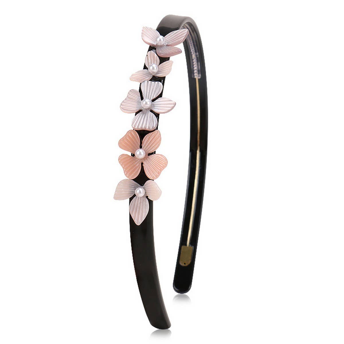 ACETATE HEADBAND SMALL FLORAL ALL-MATCH HAIRPIN_CWAHA4364
