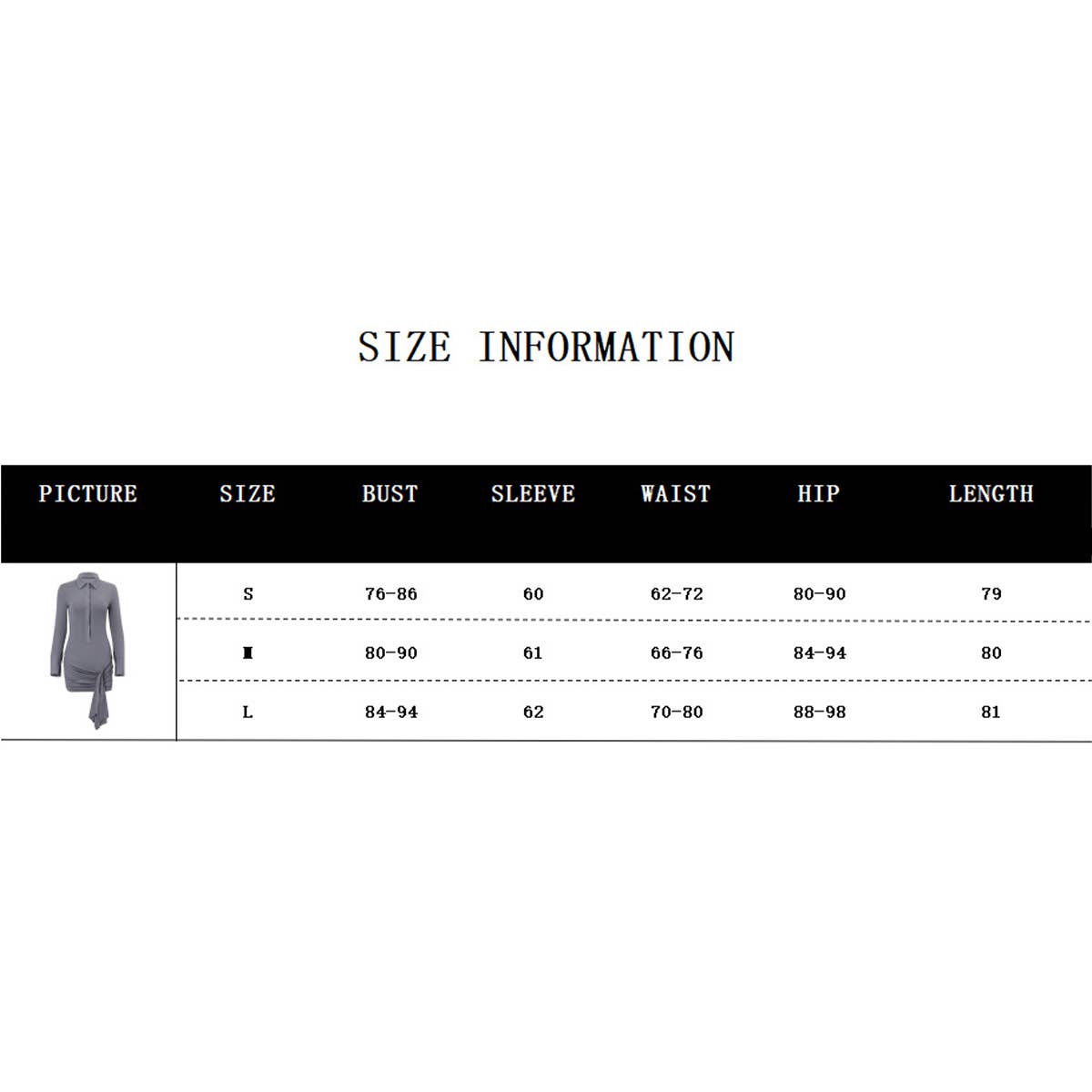 A polo collar form-fitting body-hugging skirt