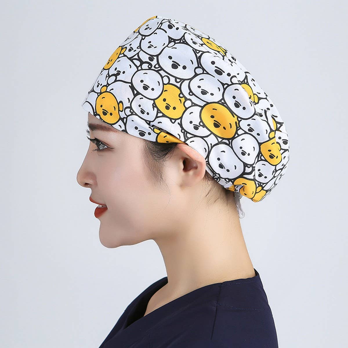 OPERATING ROOM ROUND HAT CARTOON THIN COTTON HAT_CWAH3384