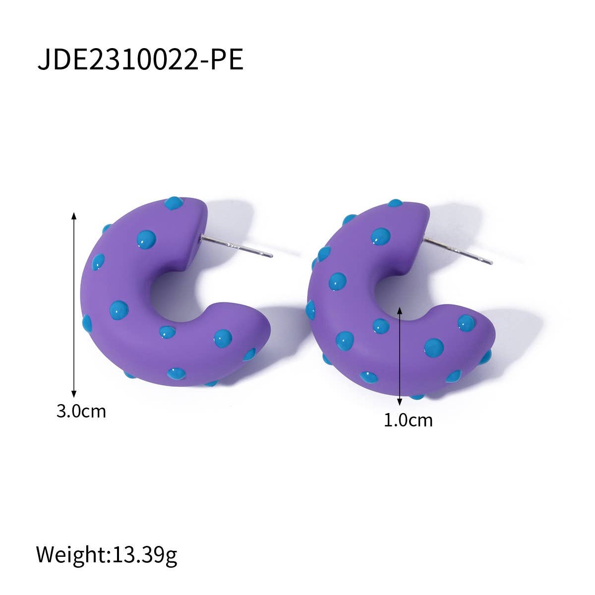 PERSONALIZED FASHIONABLE C-SHAPED EARRINGS_CWAJE1361