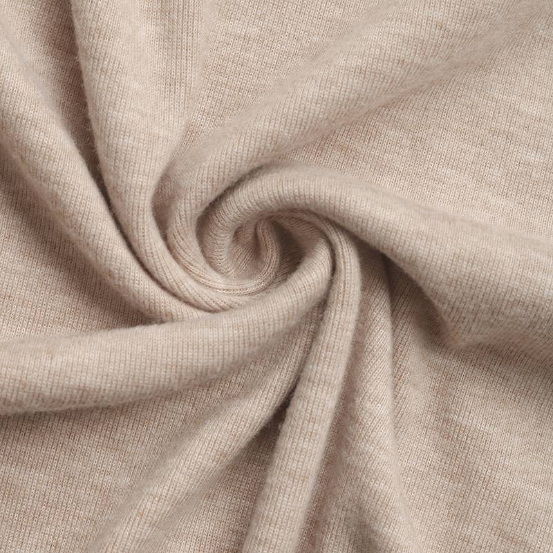 CREW-NECK COLOR PATCHWORK CASUAL BAGGY HOODIE