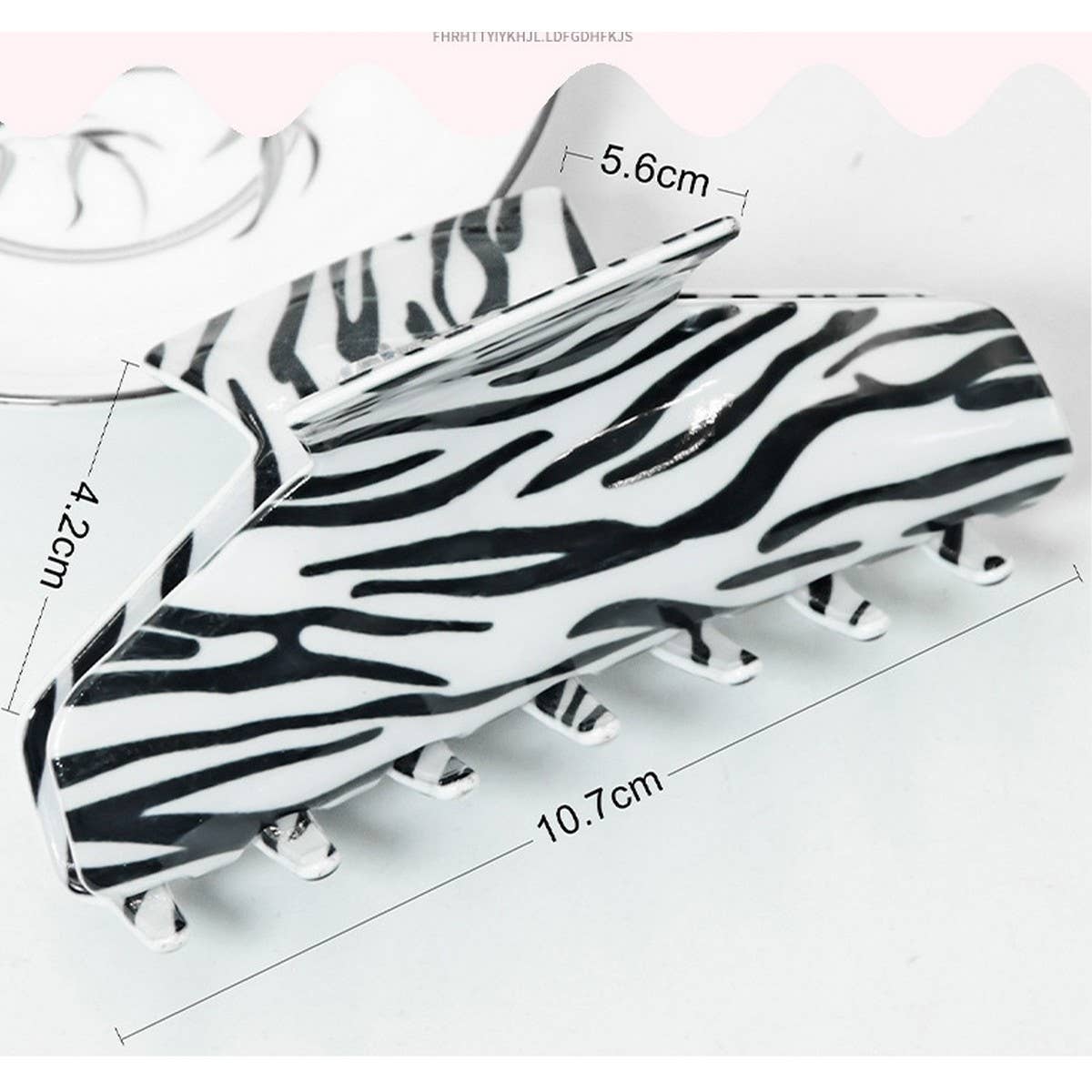 CWAHA1396_PERSONALITY TEXTURE LARGE HAIR CLAW CLIP