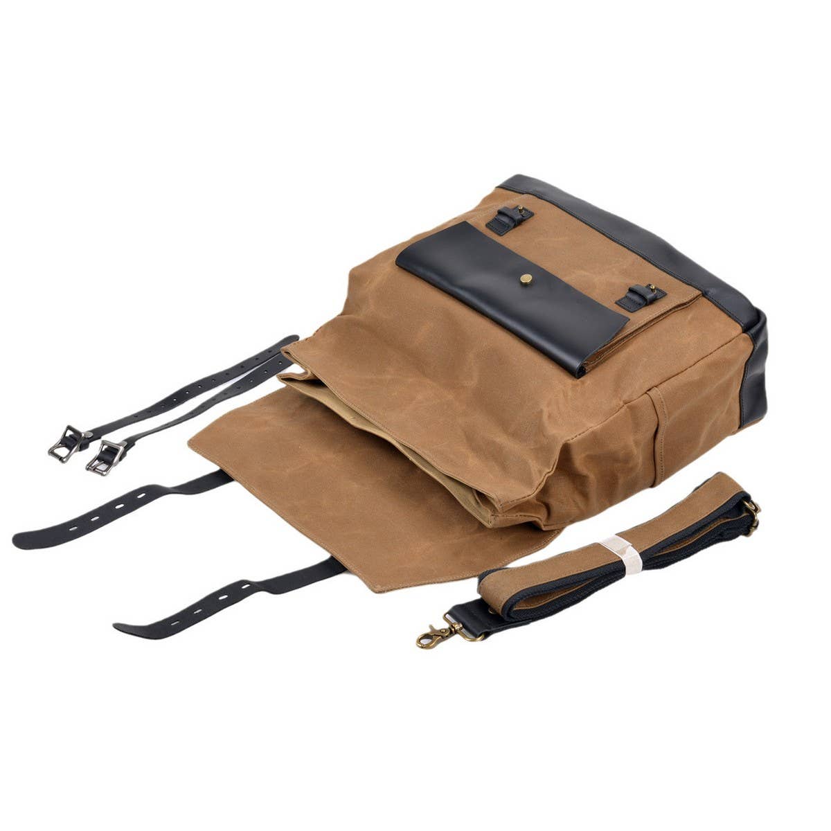 Vintage Waterproof Motorcycle Satchel Bag_CWAB5566