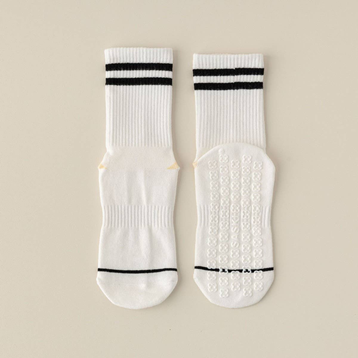 SPORTS NON-SLIP COLOR MATCHING YOGA MID-TUBE SOCKS_CWMS1359