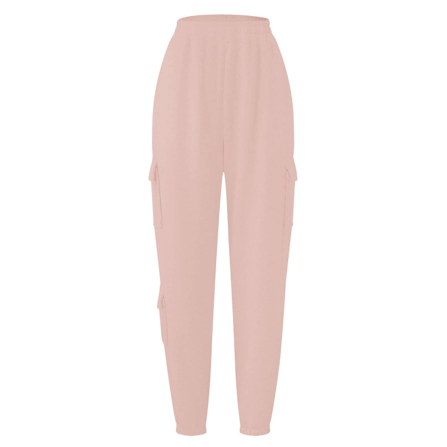 FLEECE AND THICK SOLID COLOR FASHION OVERALLS