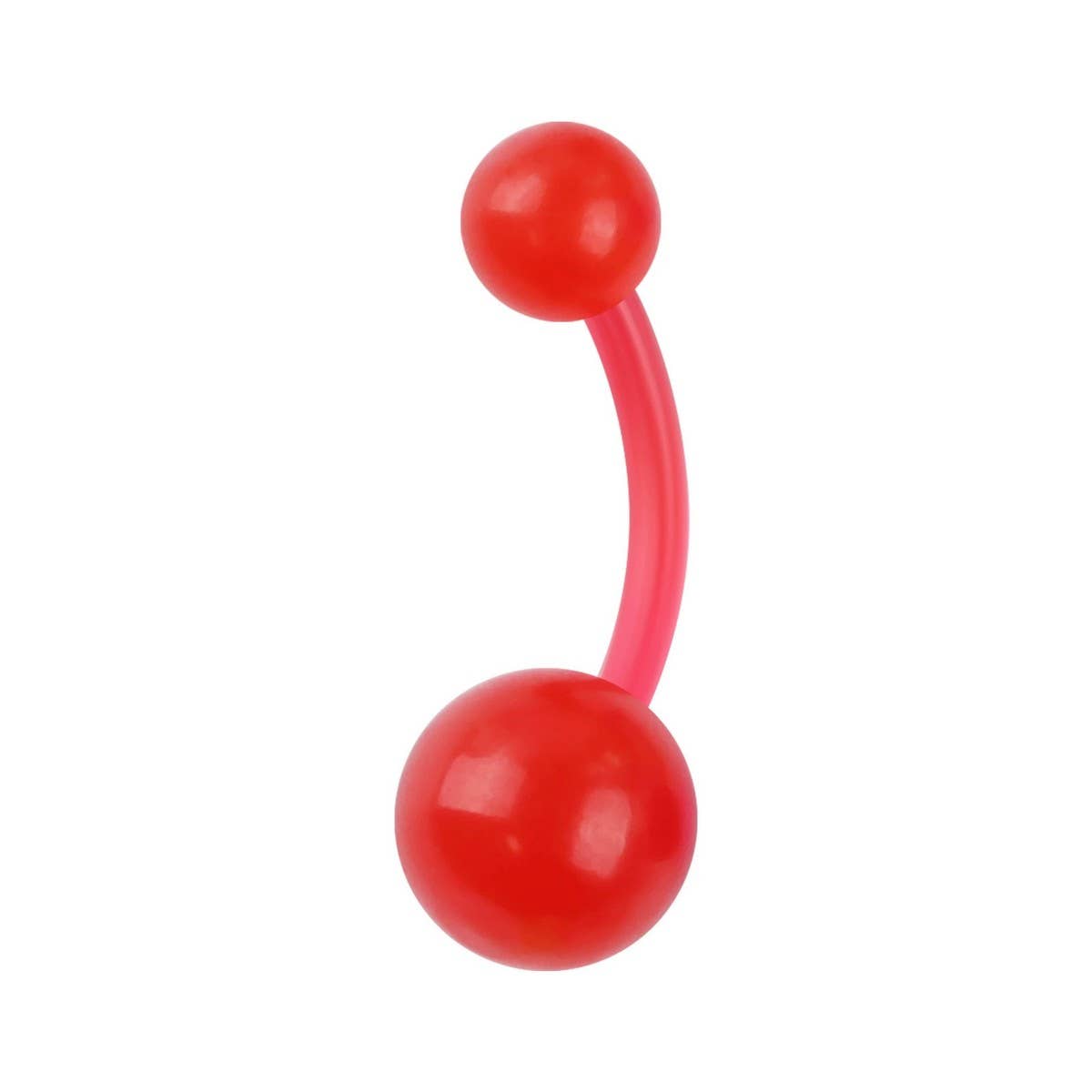 Glow in Dark Belly Ring ? UV Flexible Bar