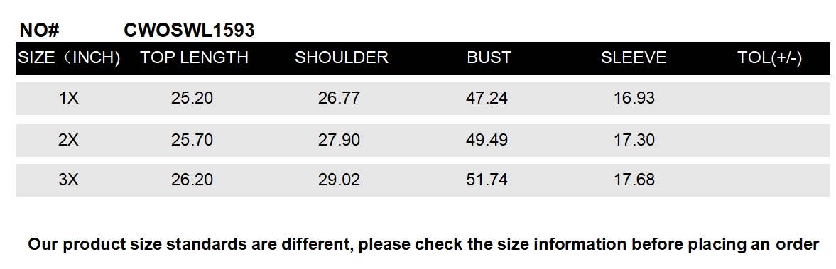 CWOSWL1593_PLUS Size Zip-Up Long Sleeve Pullover Sweater