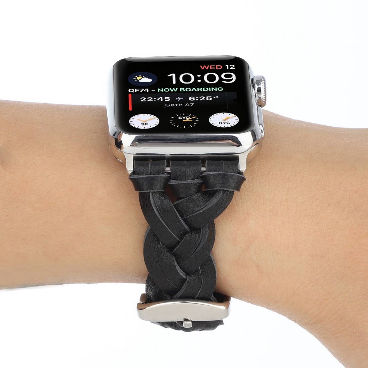 APPLE WATCH HAND-WOVEN LEATHER STRAP_CWWW0043