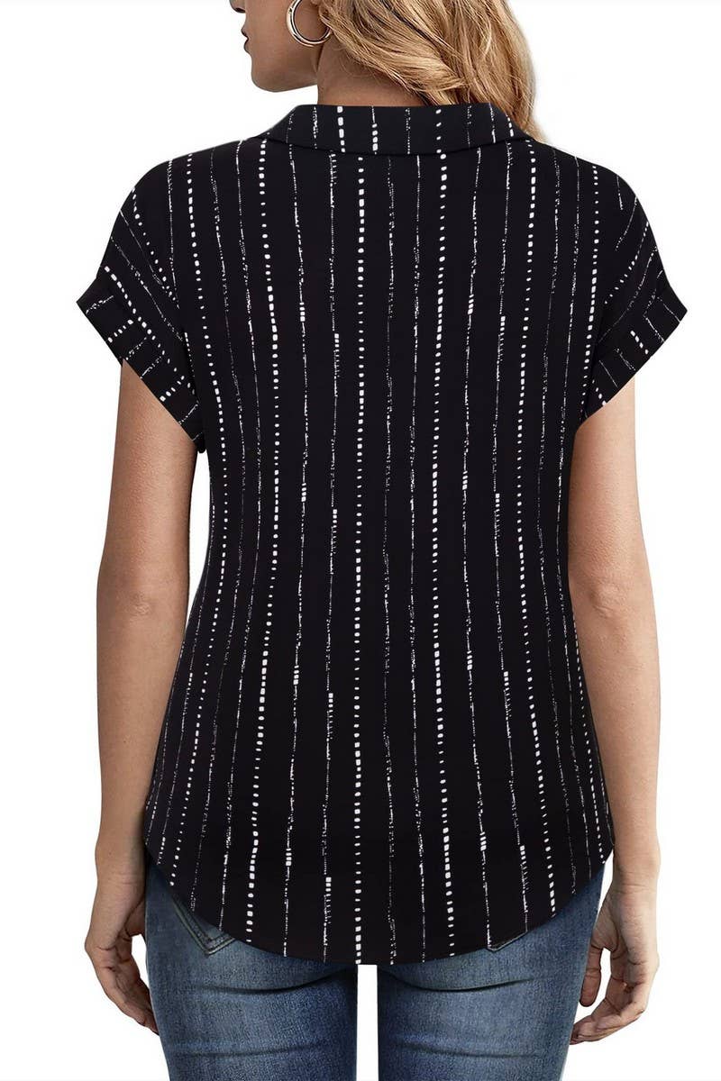 CWTBLS2252_FLORAL DROP SHOULDER LOOSE FIT PULLOVER SHIRT