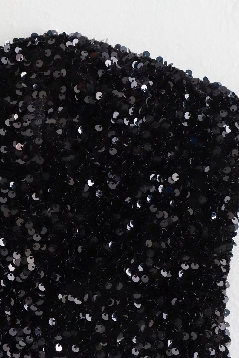 CWSBS0218_SEXY SLIM STRAPLESS SEQUIN FITTED JUMPSUIT