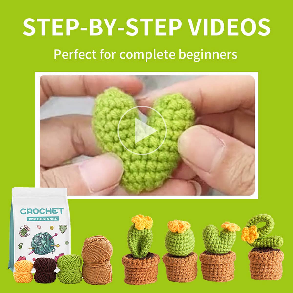 GREEN PLANT POTTING WEAVING DIY MATERIAL PACKAGE