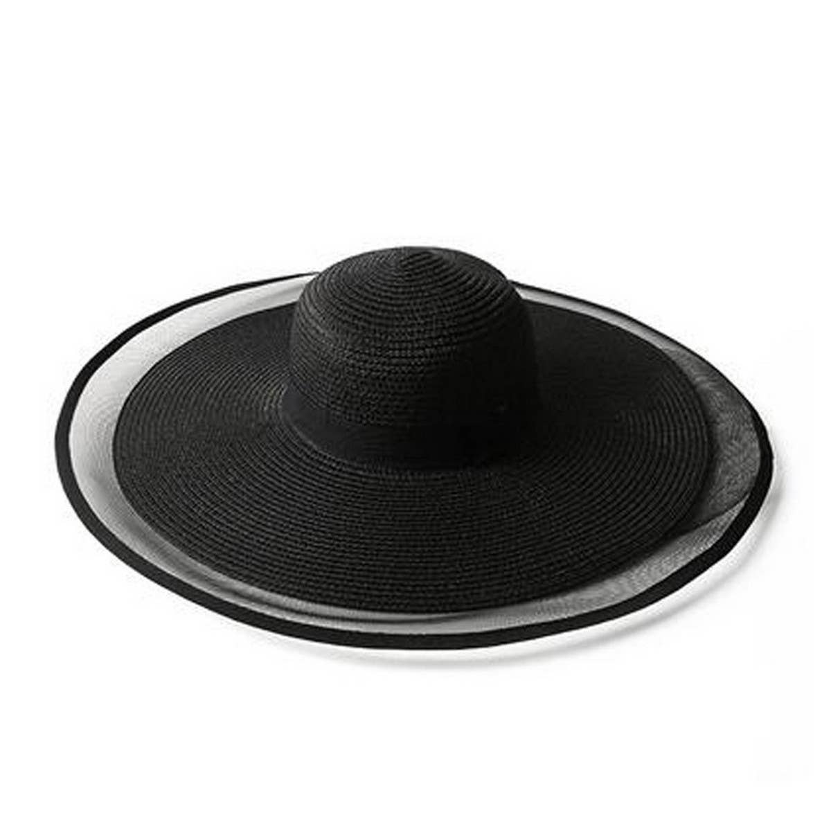 OVERSIZED BRIM MESH FISHERMANS HAT SUNSHADE HAT_CWAH1165