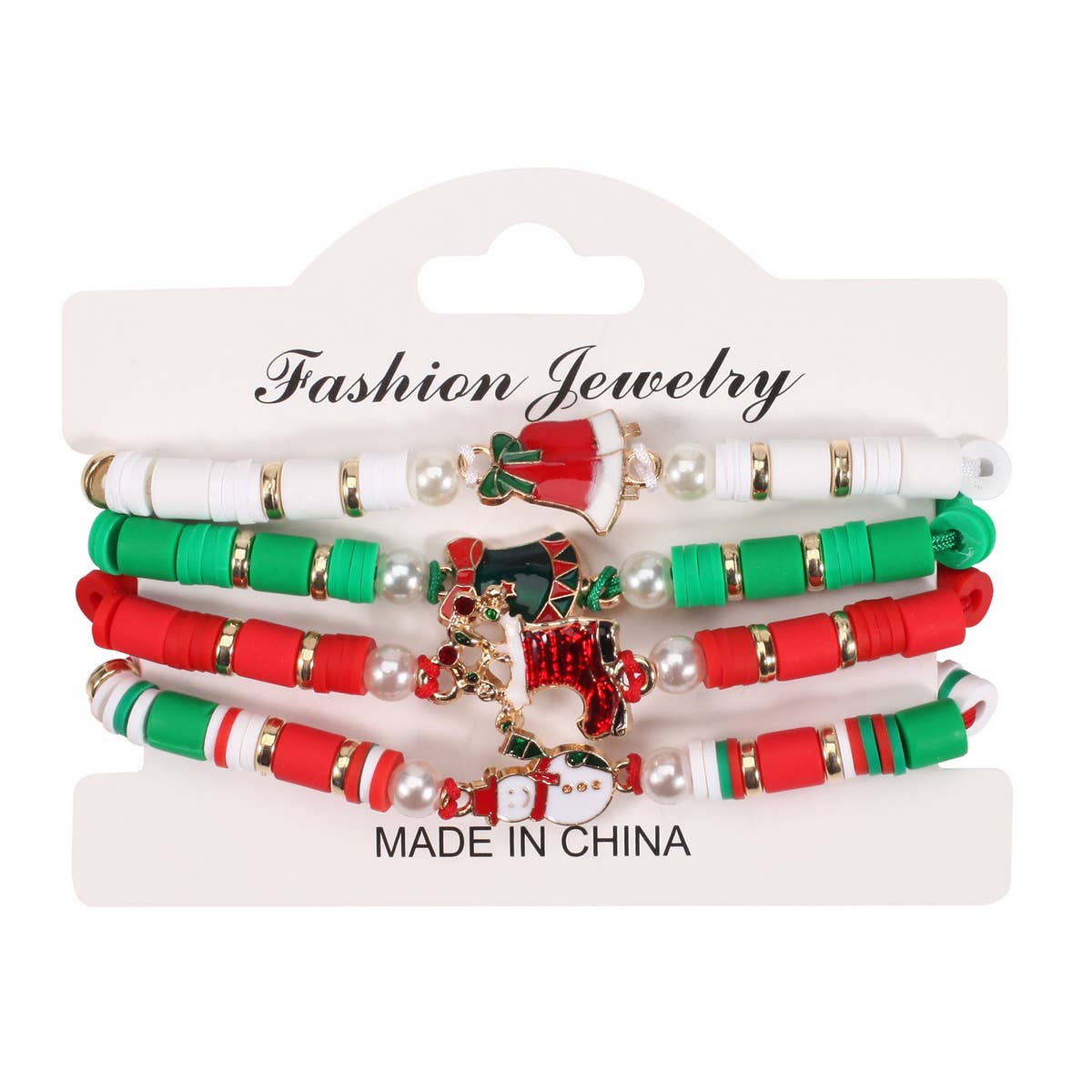 HAND-BEADED BRAIDED ADJUSTABLE BRACELET