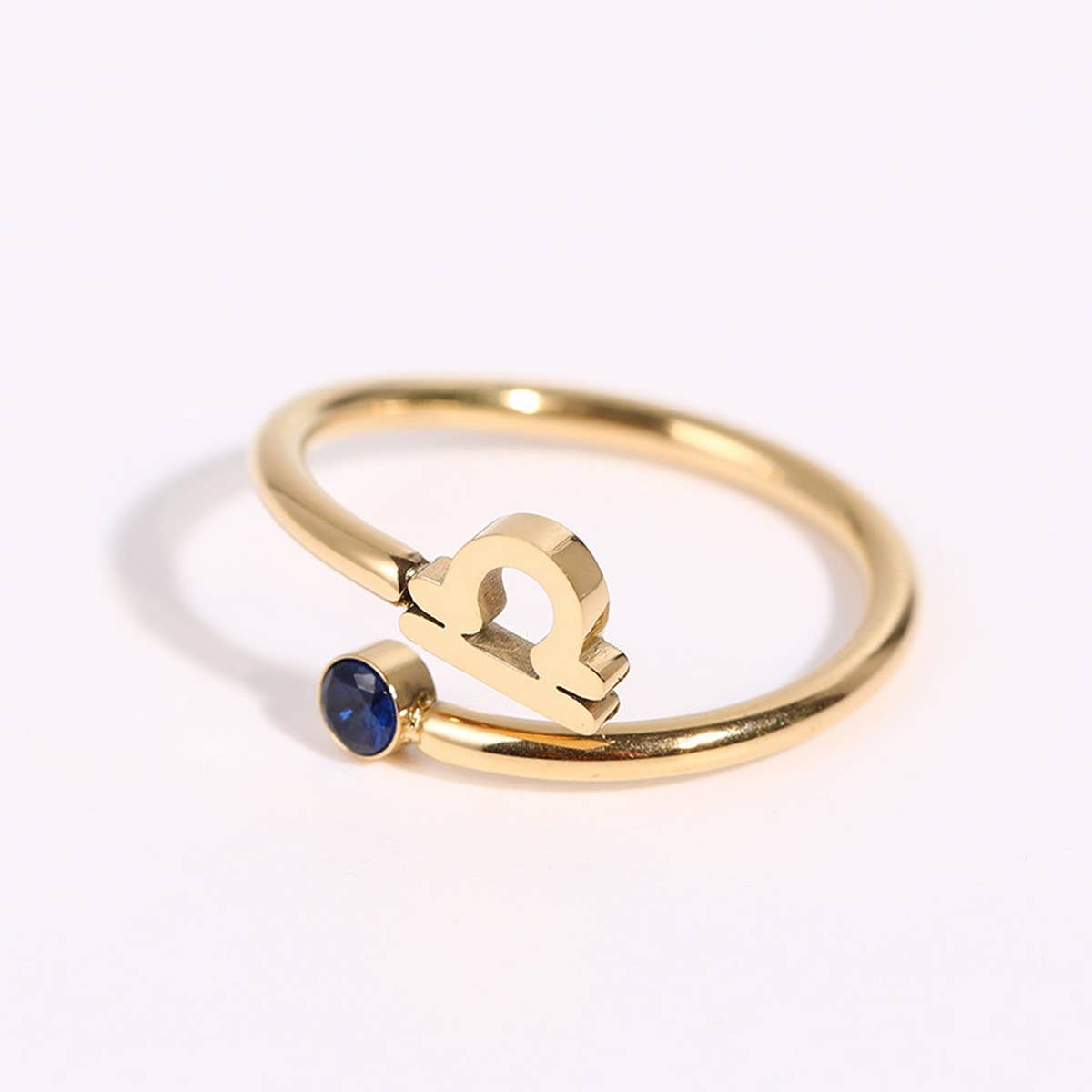 colored zircon rings fort and twelve zodiac signs