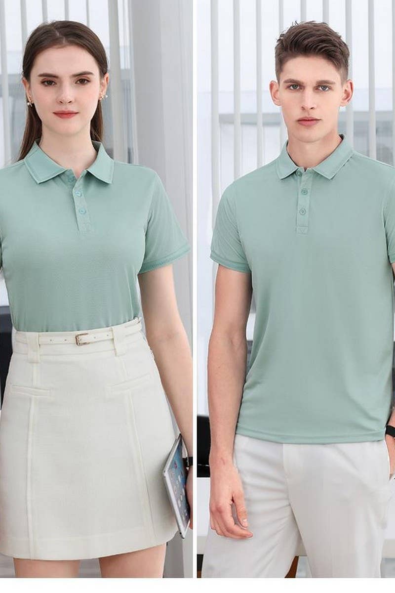 CWTBLS02429_WORKWEAR COLLARED SHORT SLEEVE POLO T-SHIRT
