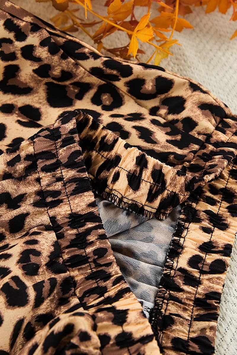 CWSPJ0094_LEOPARD PRINT LONG SLEEVE PANTS PAJAMA SET