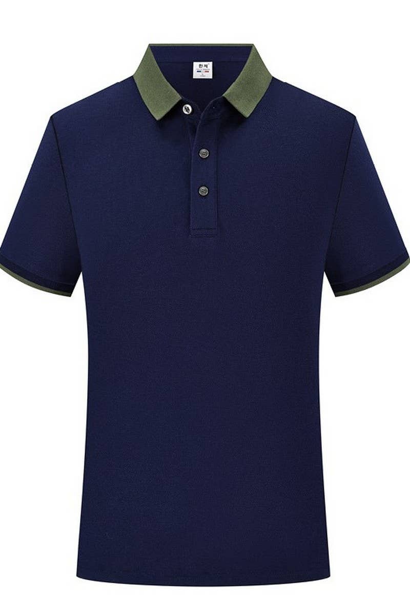 CWTBLS02433_CUSTOM SHORT SLEEVE POLO WORK SHIRTS