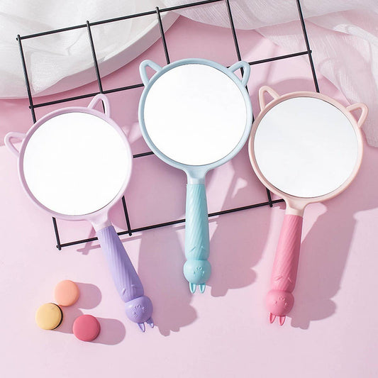CWMM6946_CARTOON DETACHABLE SINGLE-SIDED HANDHELD MIRROR