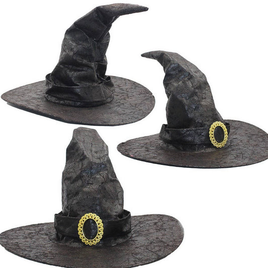 CWAH4028_HALLOWEEN WITCH WIZARD HAT HARRY HAT MAGIC HAT