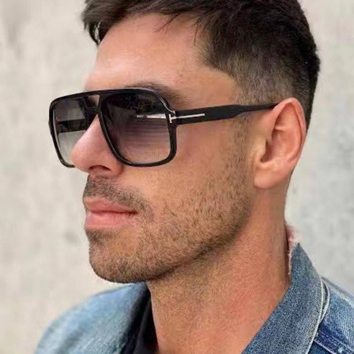 T-SHAPE DOUBLE BRIDGE SUNGLASSES