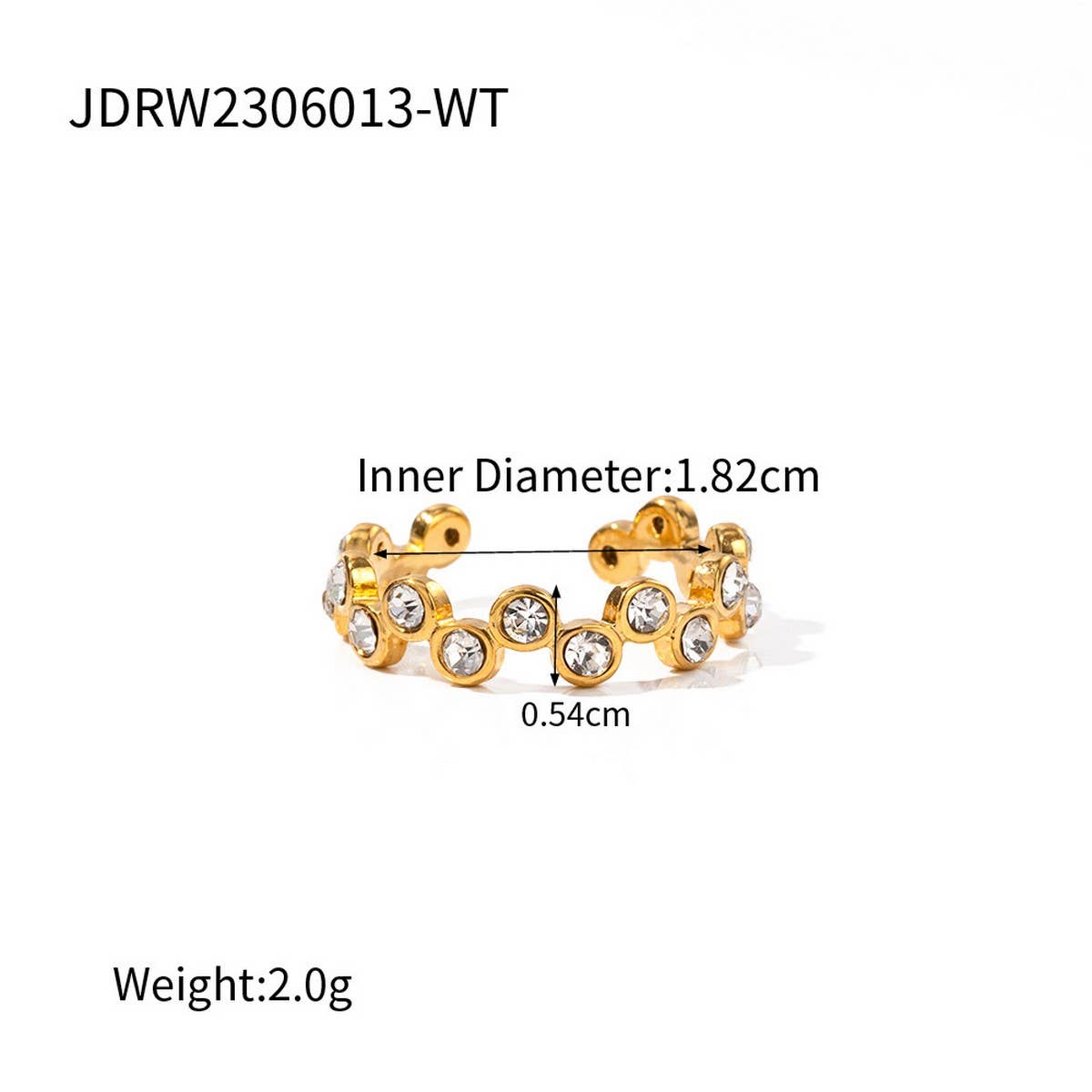 STYLISH AND PERSONALIZED SNAKE-SHAPED DESIGN RING_CWAJE1393