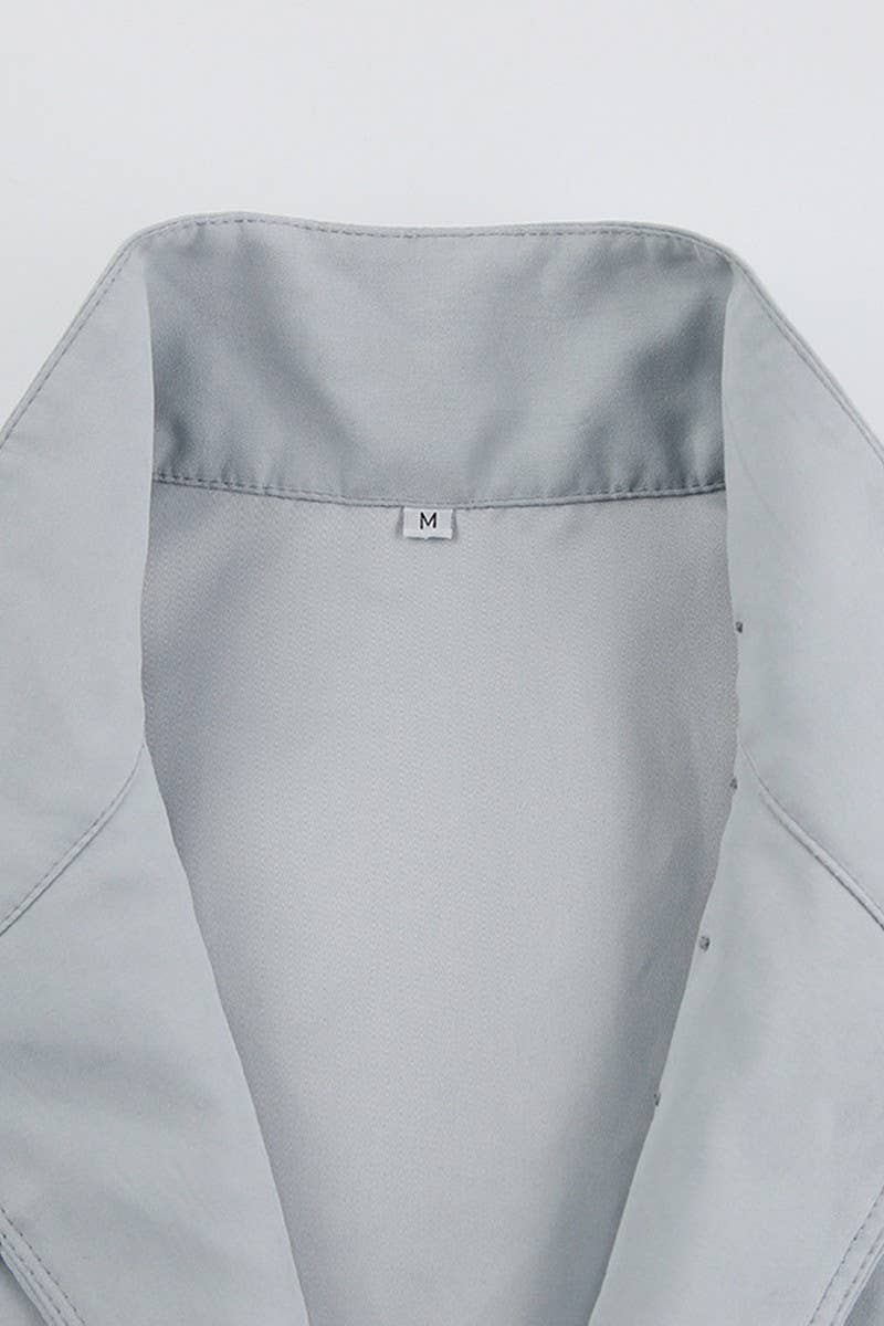 CWTBLL3352_STAND-UP COLLAR COMMUTER PROFESSIONAL SHIRT