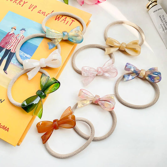 NEW THREE-DIMENSIONAL BOW HAIR TIE_CWAHA0804