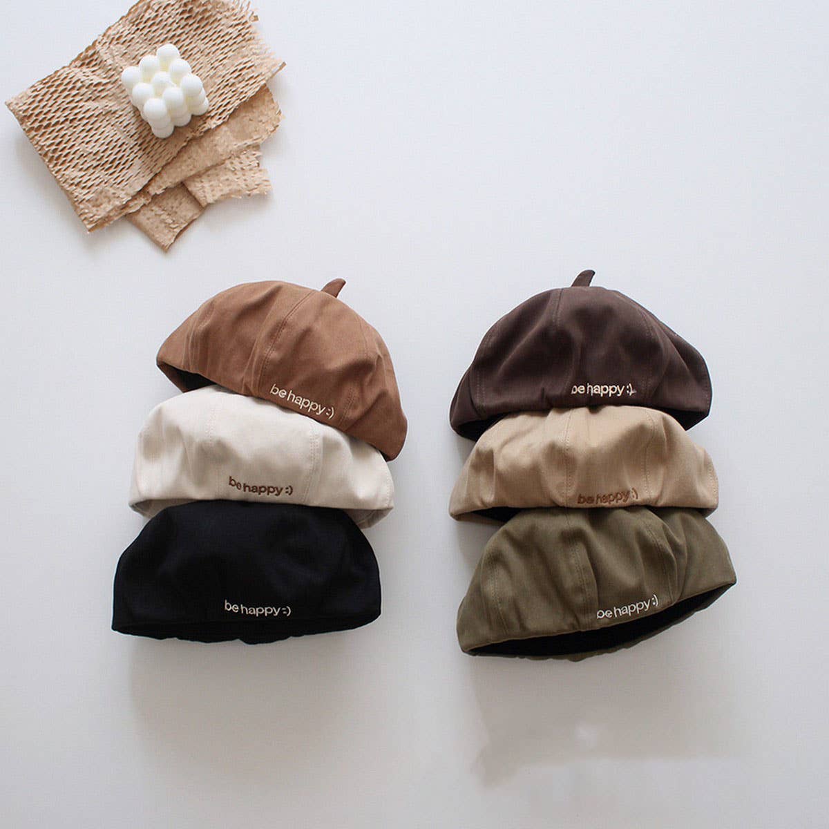 CHILDREN'S RETRO FASHIONABLE DECORATIVE BERET_CWAH2920