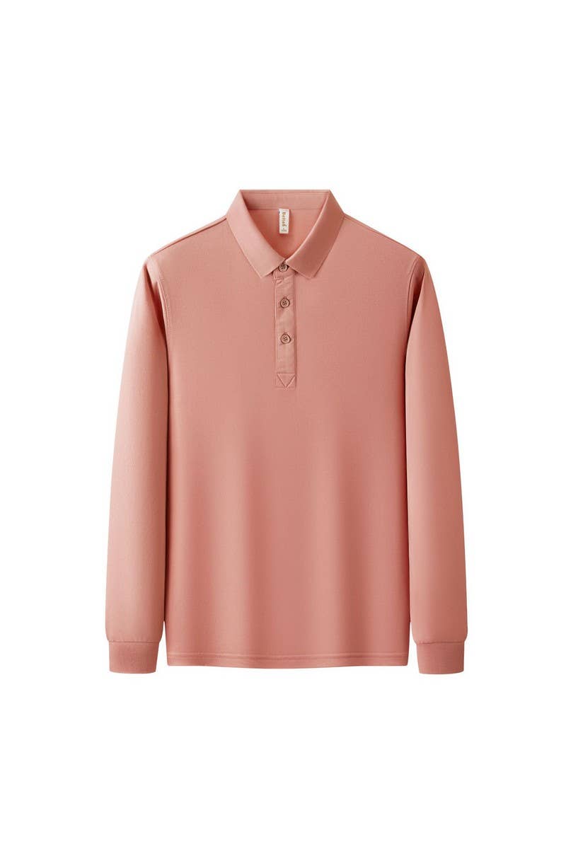 CWOSWL07263_LONG SLEEVE POLO SHIRT CUSTOM WORKWEAR