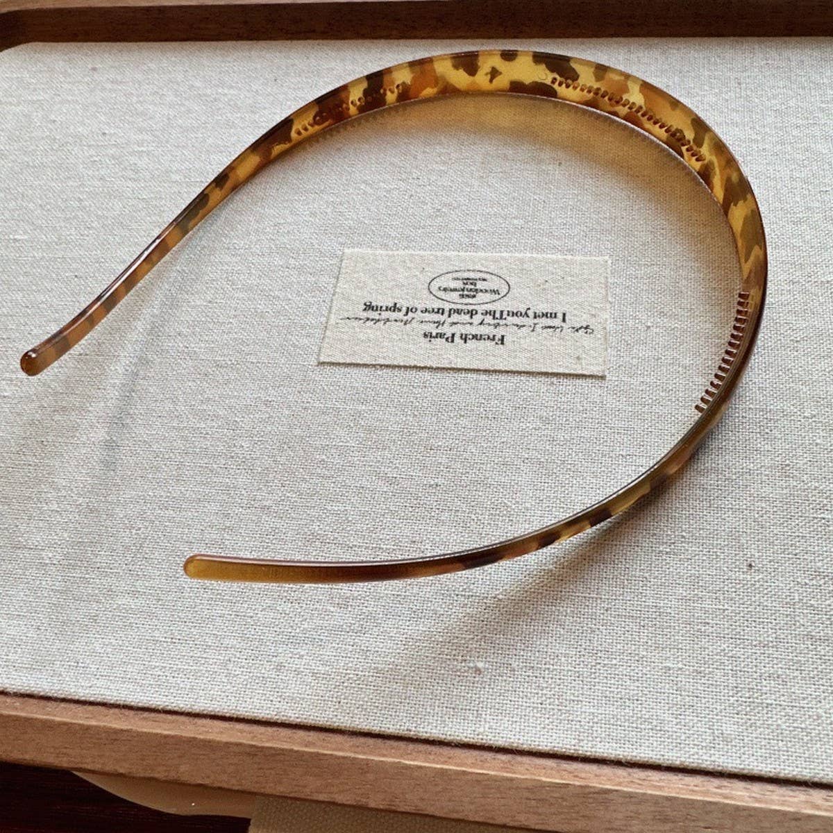 LEOPARD PRINT CLASSIC RETRO FRENCH HEADBAND