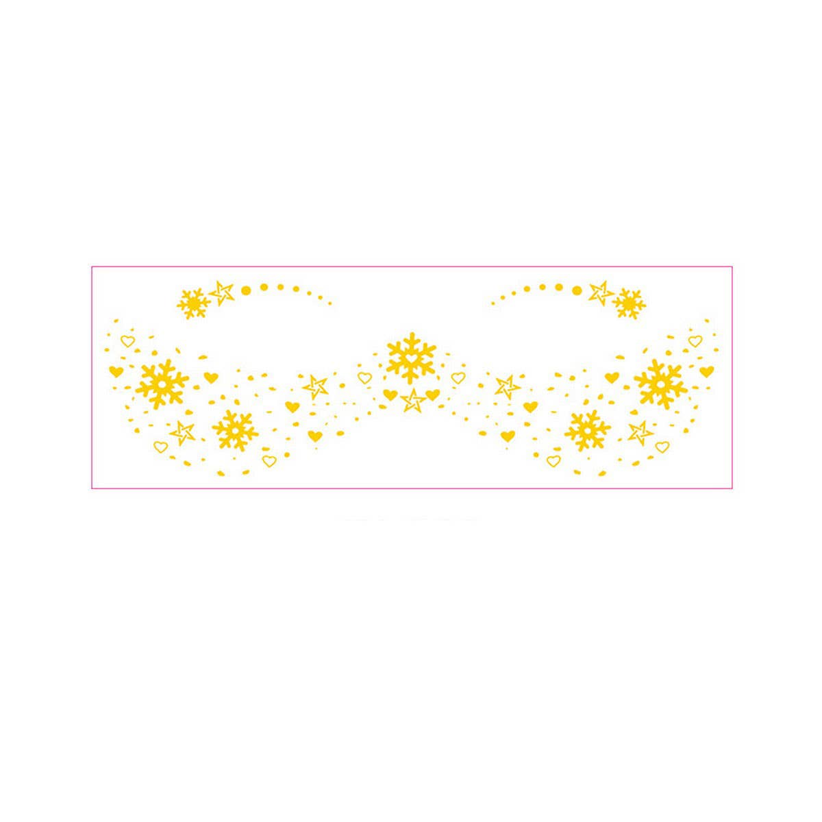 Gold Foil Freckle Tattoos for Makeup Looks