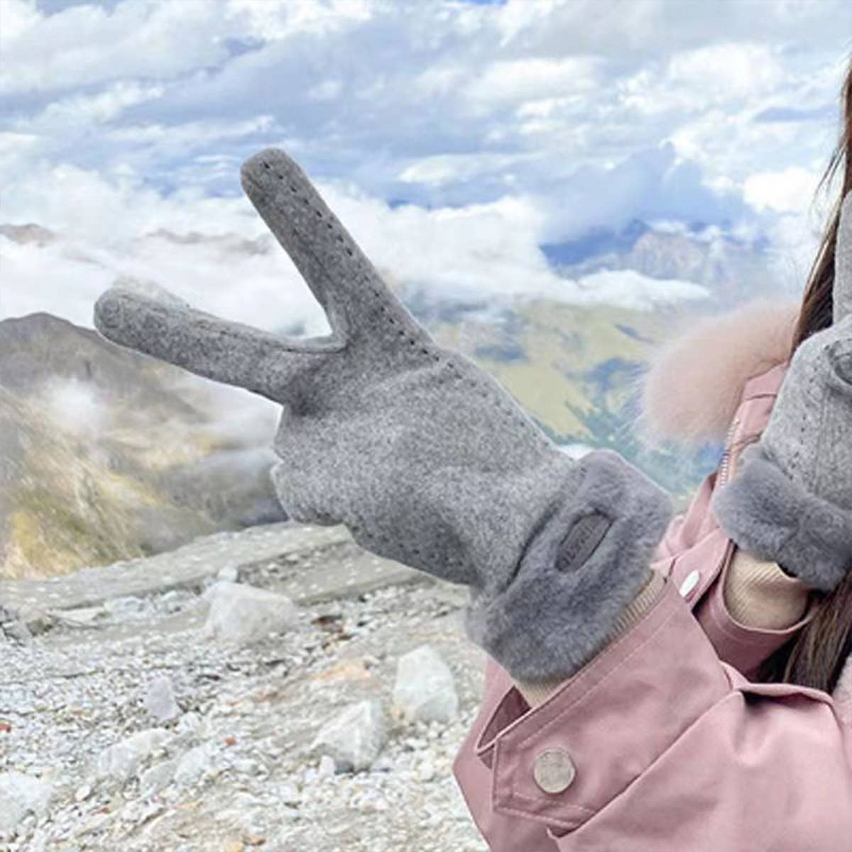 OUTDOOR DOUBLE-LAYER THICK GLOVES_CWMM1550
