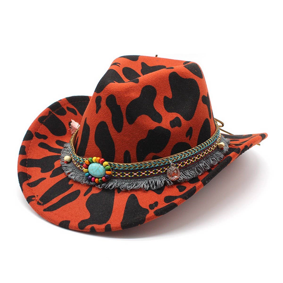 WESTERN COWBOY HAT RETRO VERSATILE CASUAL HAT_CWAH2552