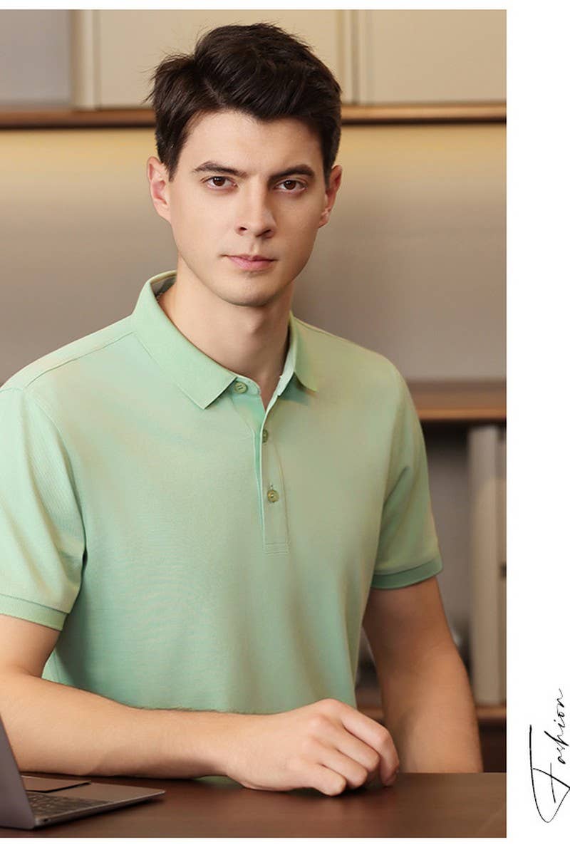 CWTBLS02457_SLIM FIT SOLID COLOR POLO SHIRT WOMEN