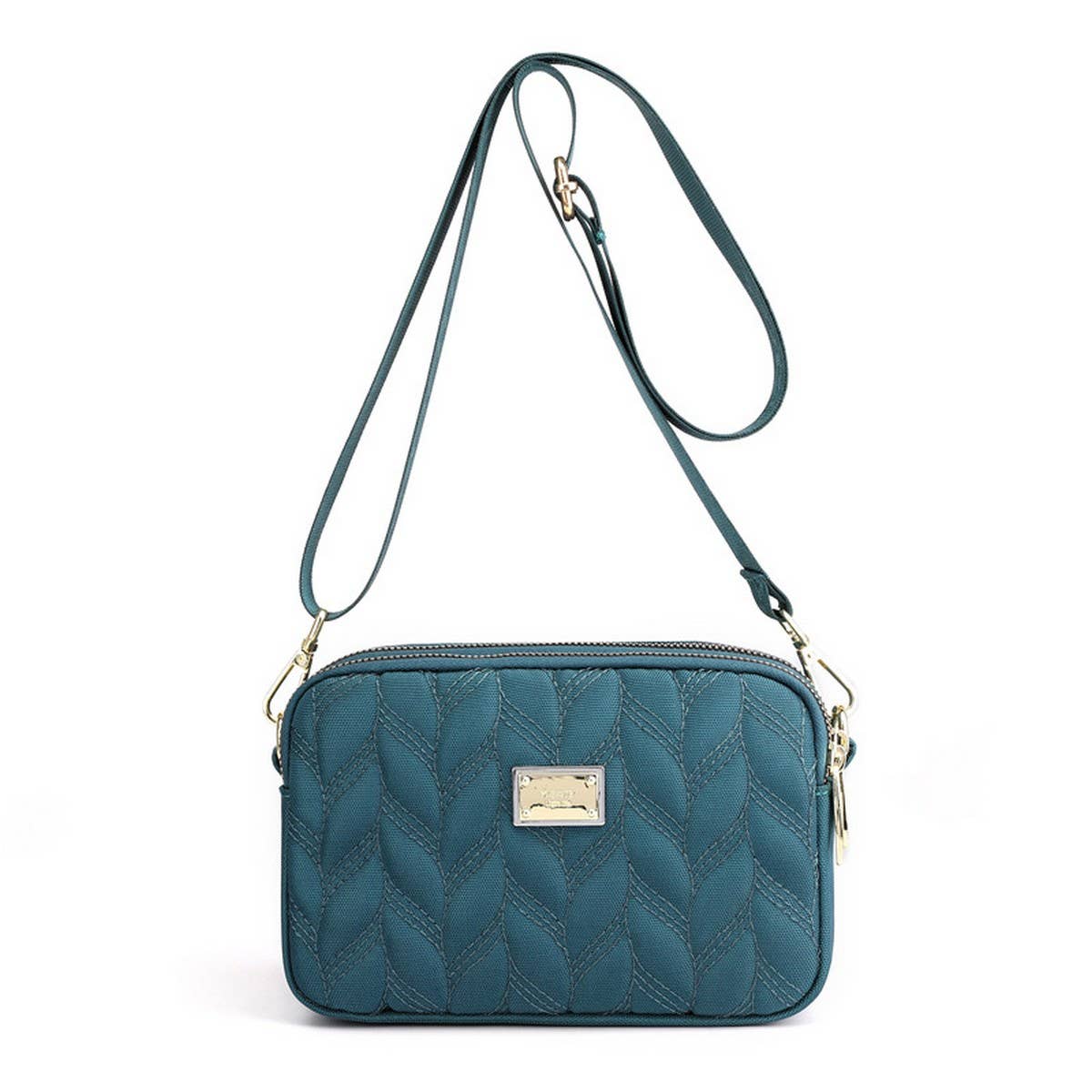 FASHIONABLE NYLON CLOTH SHOULDER MESSENGER BAG_CWAB3515