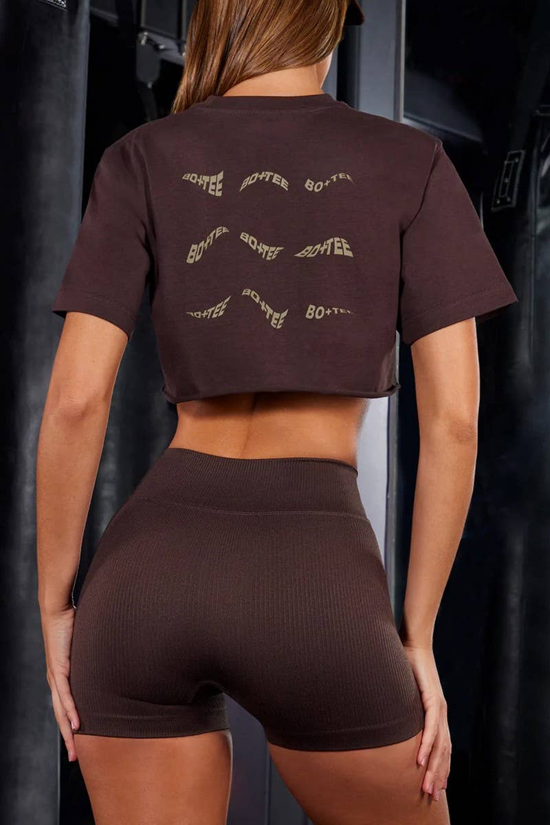 CWTTS1593_CASUAL RUNNING AND FITNESS LOOSE SPORTS T-SHIRT