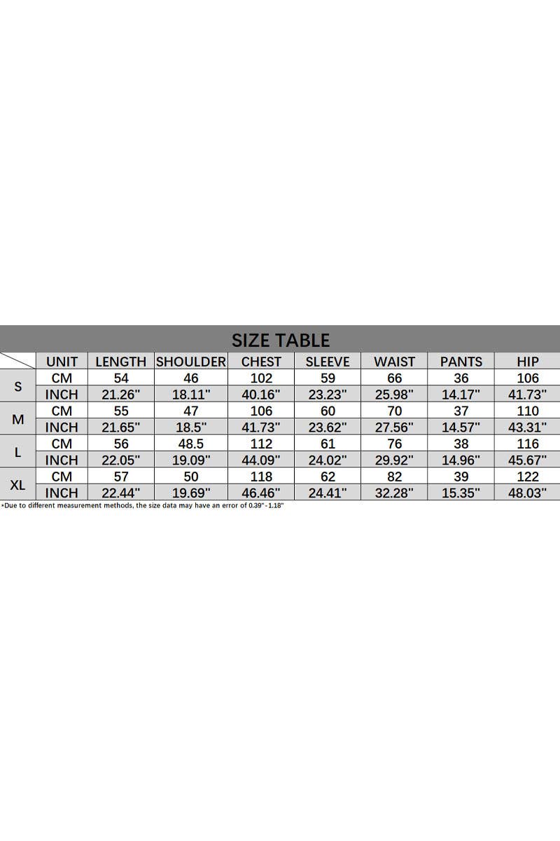 CWSS1246_BELL SLEEVE LACE-UP COMFORTABLE HOMEWEAR SET