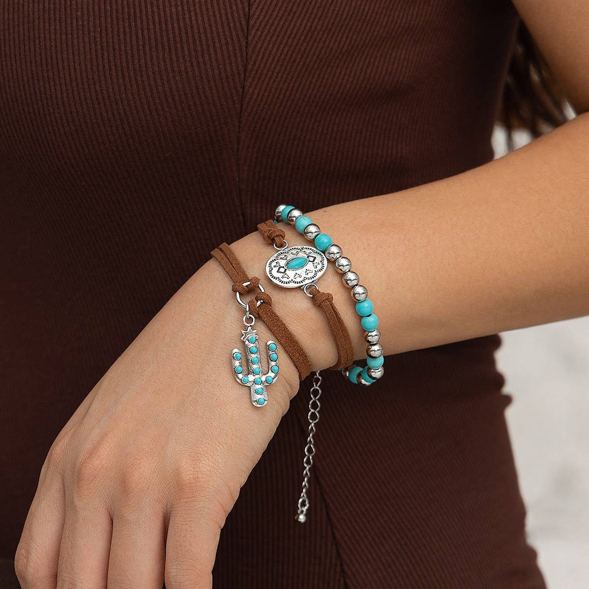 NEW RETRO PERSONALITY MULTI-ELEMENT BRACELET