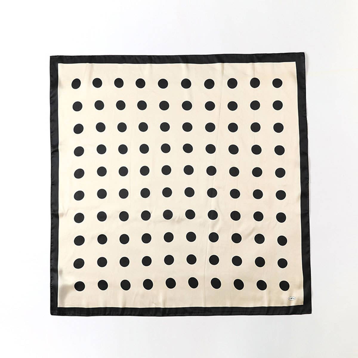 Women’s 35" Polka Dot Silky Wrap Neck Scarf
