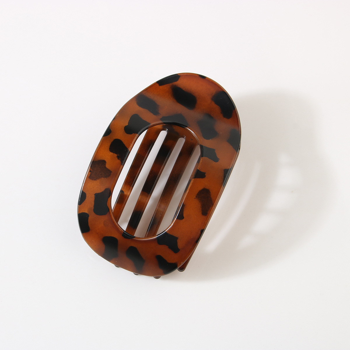 Oval Flat Hair Clip for Women, Strong Grip Clamp_CWMM4936