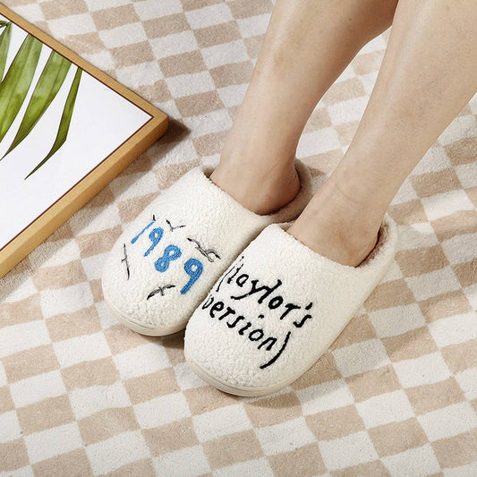 NEW SEAGULL THICK-SOLED WARM COTTON SLIPPERS