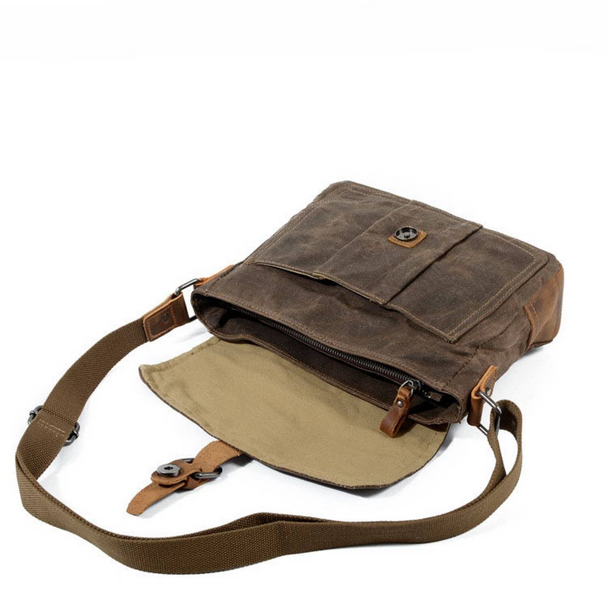 Waterproof DSLR Camera Satchel with Insert_CWAB5570