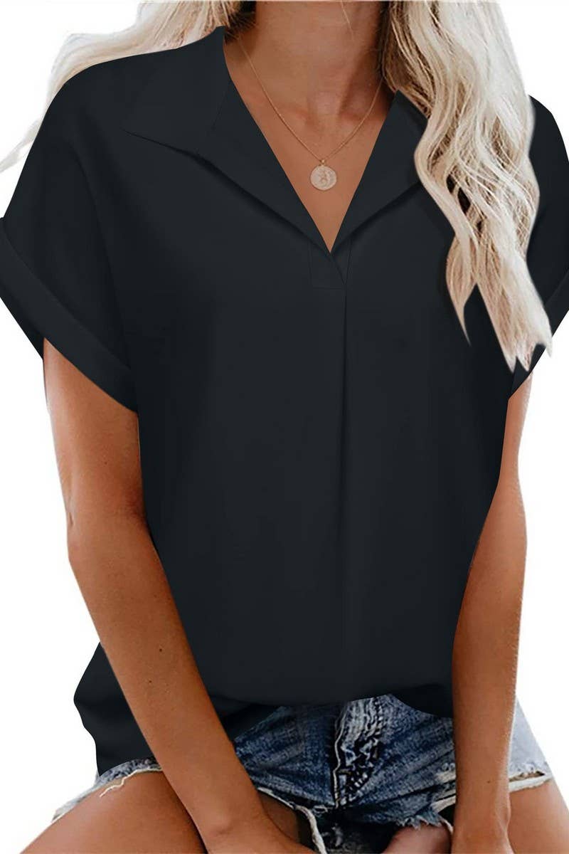 CWTBLS2252_FLORAL DROP SHOULDER LOOSE FIT PULLOVER SHIRT