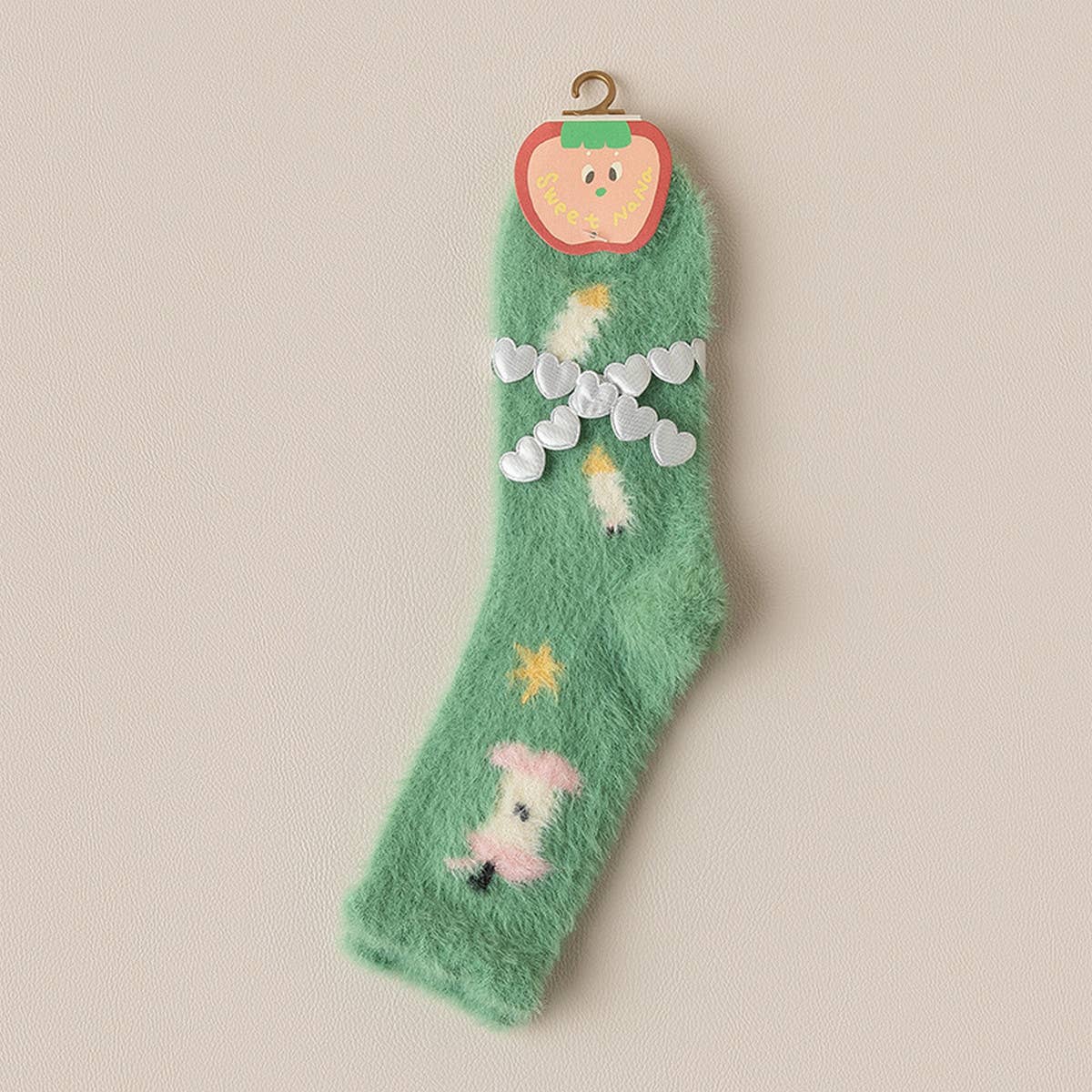CUTE CARTOON THICK WARM MID-TUBE SOCKS