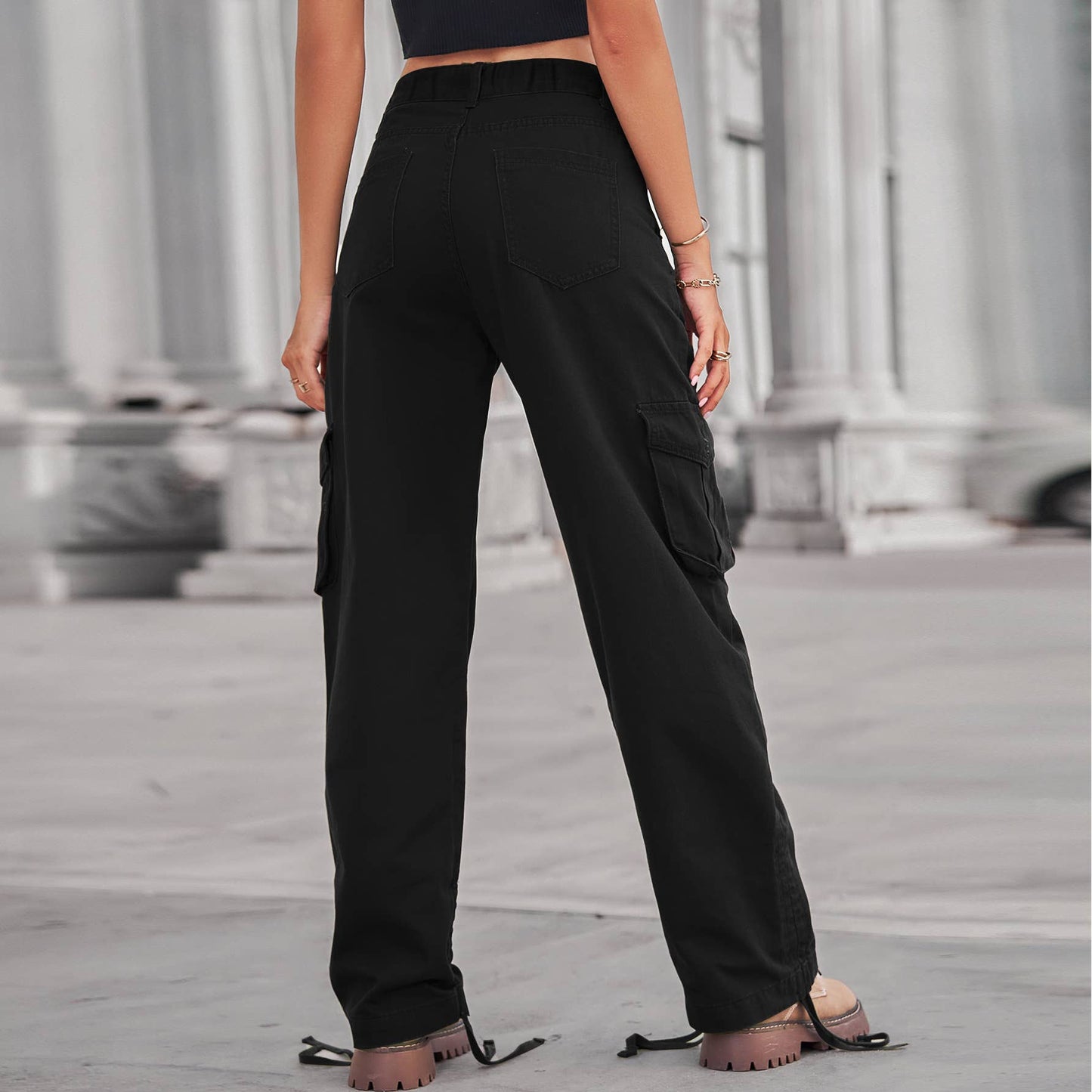 CASUAL ZIPPER POCKET PERSONALIZED DENIM OVERALLS