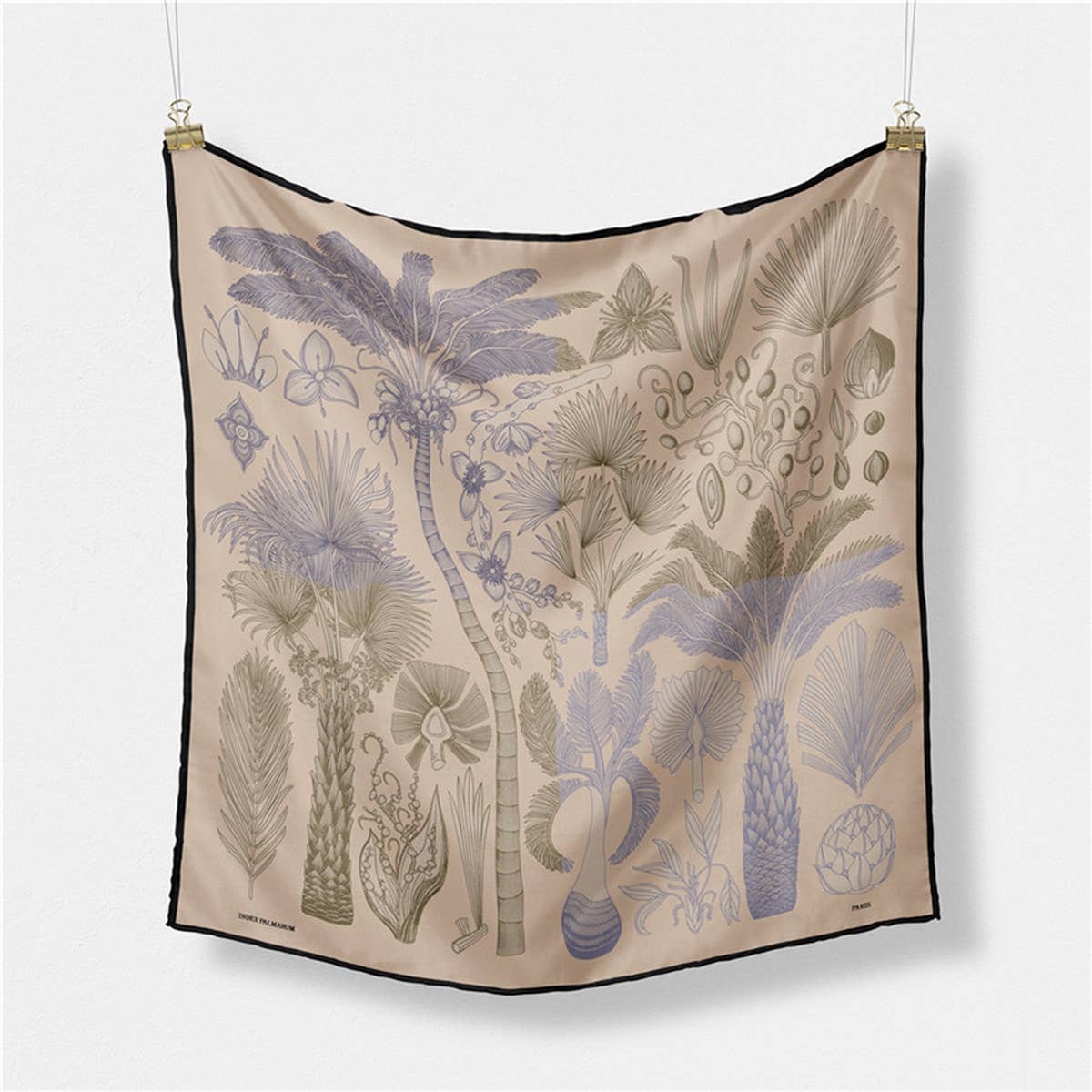 Vacation Beach Satin Scarf for Women, Sun