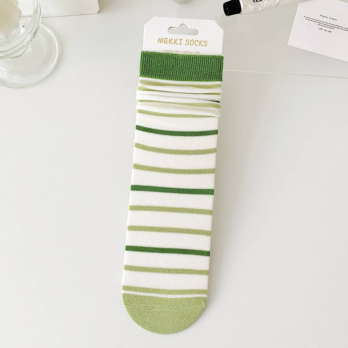 WOMEN'S SPRING AND SUMMER THIN LONG SOCKS