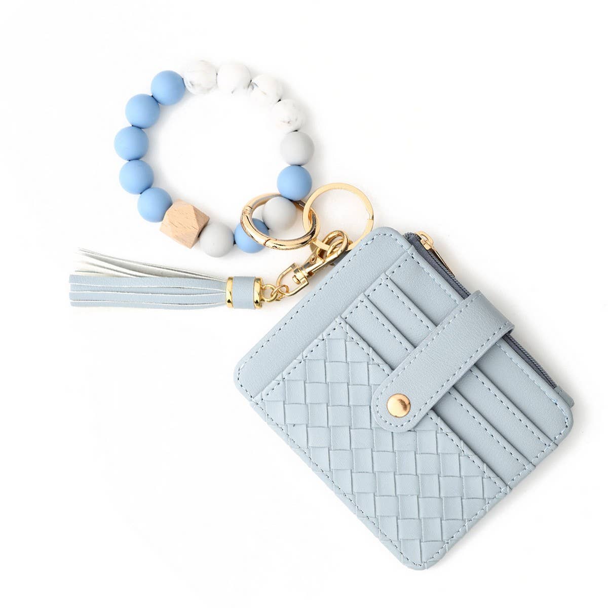 Silicone Bead Bracelet with Zipper Coin Wallet_CWAB4939
